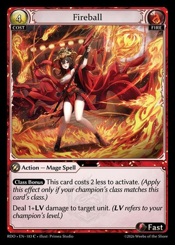 Fireball (183) [Radiant Origins]
