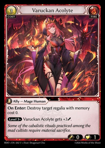 Varuckan Acolyte (202) [Radiant Origins]