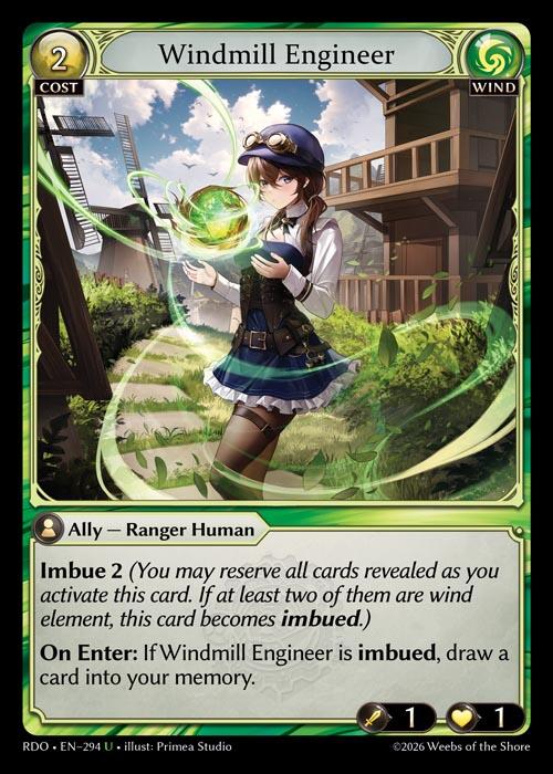 Windmill Engineer (294) [Radiant Origins]