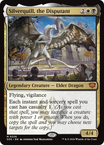 Silverquill, the Disputant [Secrets of Strixhaven Promos]