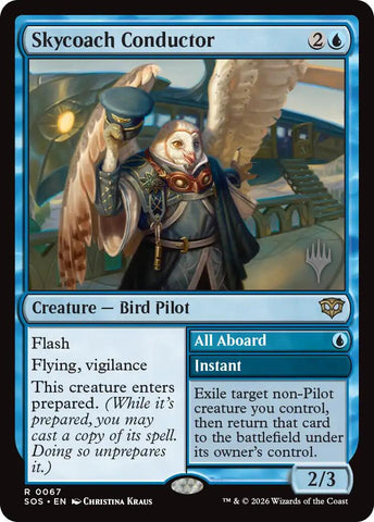 Skycoach Conductor [Secrets of Strixhaven Promos]