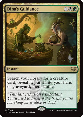 Dina's Guidance [Secrets of Strixhaven Promos]