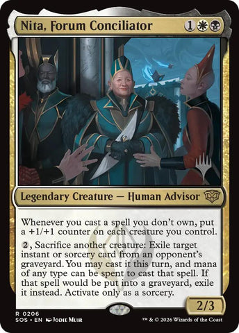 Nita, Forum Conciliator [Secrets of Strixhaven Promos]