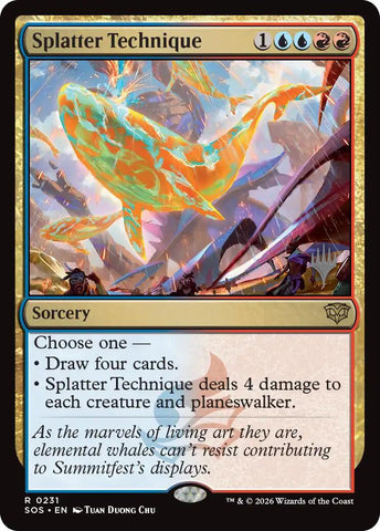 Splatter Technique [Secrets of Strixhaven Promos]