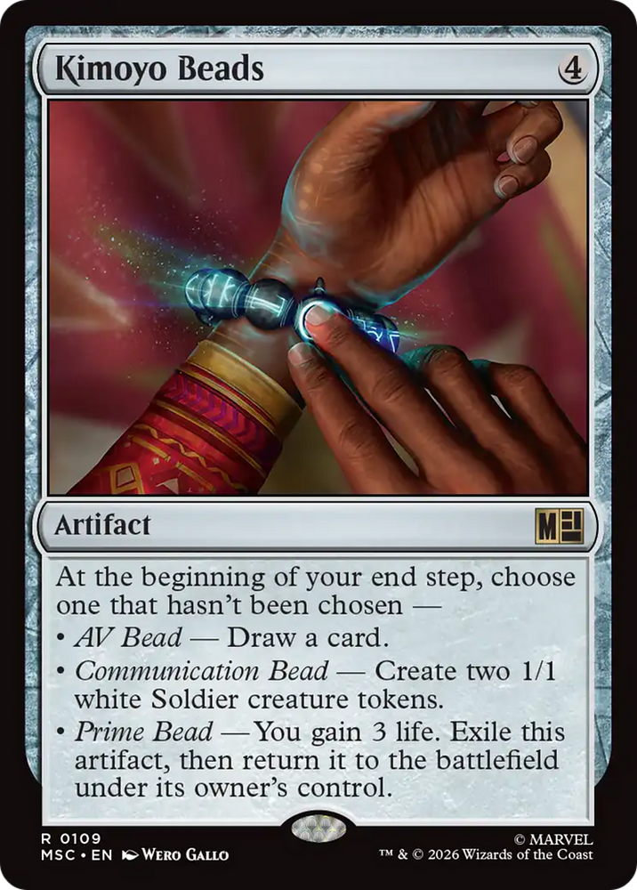 Kimoyo Beads (Surge Foil) [Marvel Super Heroes Commander]