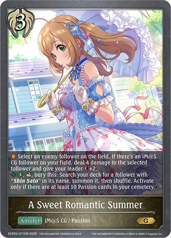 A Sweet Romantic Summer (ECP02-071EN) [THE IDOLM@STER CINDERELLA GIRLS EX Crossover Set]