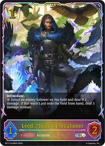 Leod, Moonlit Executioner (BP17-SL08EN) [Convergent Destinies]