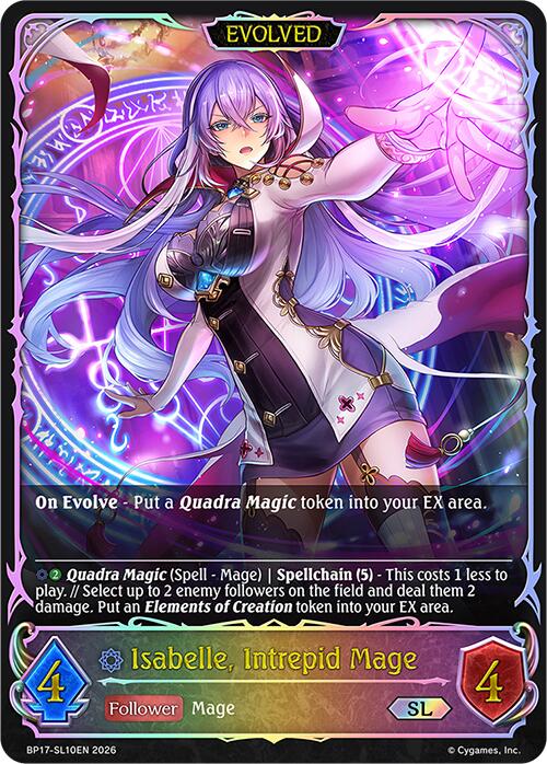 Isabelle, Intrepid Mage (Evolved) (BP17-SL10EN) [Convergent Destinies]