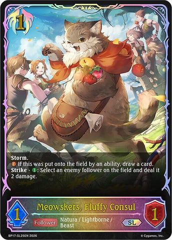 Meowskers, Fluffy Consul (BP17-SL25EN) [Convergent Destinies]