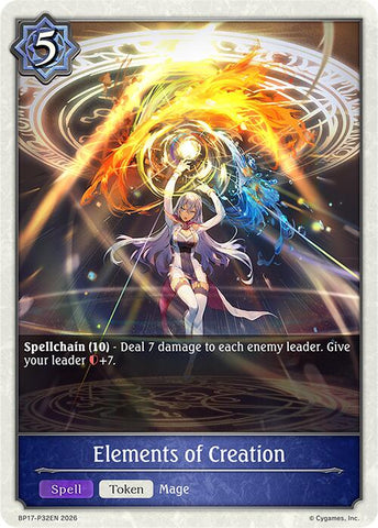 Elements of Creation - P32EN (Foil) (BP17-P32EN) [Convergent Destinies]