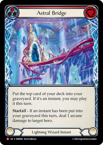 Astral Bridge (Red) [OMN098] (Omens of the Third Age)  Cold Foil