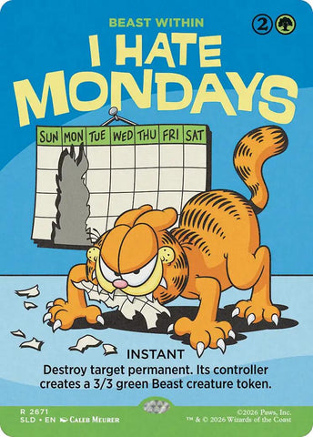I Hate Mondays - Beast Within [Secret Lair Drop Series]
