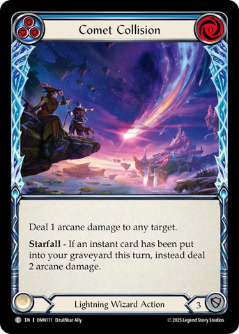 Comet Collision (Blue) [OMN111] (Omens of the Third Age)
