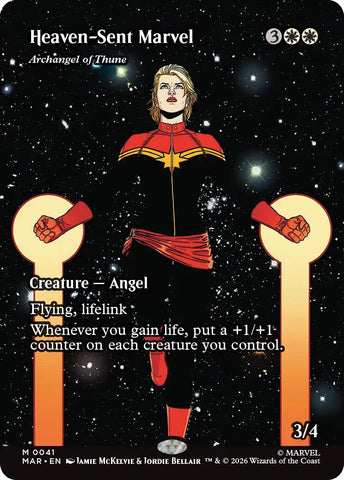 Heaven-Sent Marvel - Archangel of Thune (Borderless) [Marvel Universe: Eternal-Legal]