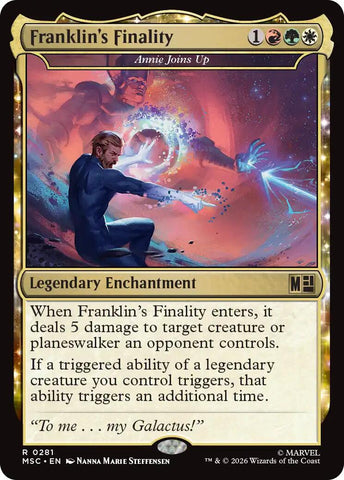 Franklin's Finality - Annie Joins Up [Marvel Super Heroes Commander]
