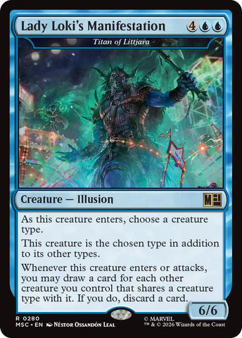 Lady Loki's Manifestation - Titan of Littjara [Marvel Super Heroes Commander]