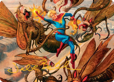 Captain Marvel, Apex Avenger Art Card (Gold-Stamped Signature) [Marvel Super Heroes Art Series]