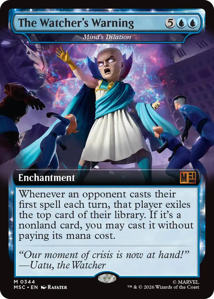 The Watcher's Warning - Mind's Dilation (Extended Art) [Marvel Super Heroes Commander]
