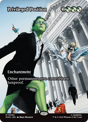 Privileged Position (Borderless) [Marvel Universe: Eternal-Legal]