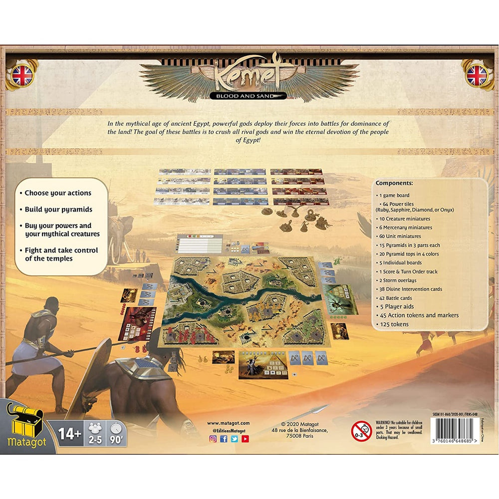 Kemet: Blood and Sand [Board Games]
