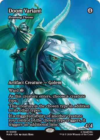 Doom Variant - Roaming Throne (Borderless) [Marvel Universe: Eternal-Legal]