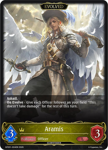 Aramis (Evolved) (GFE01-004EN) [Gloryfinder Events]