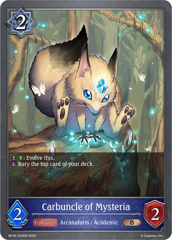 Carbuncle of Mysteria (BP18-053EN) [Neometropolis]