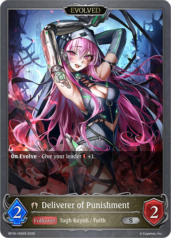 Deliverer of Punishment (Evolved) (BP18-106EN) [Neometropolis]