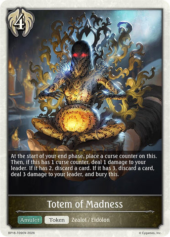 Totem of Madness (BP18-T09EN) [Neometropolis]