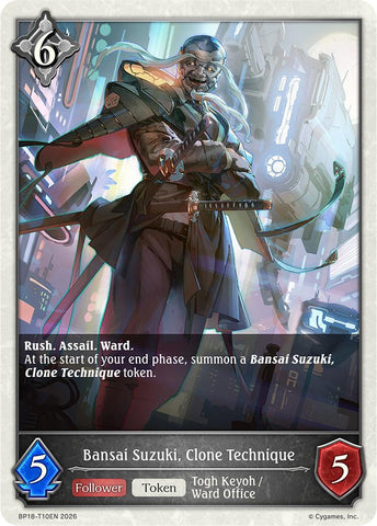 Bansai Suzuki, Clone Technique (BP18-T10EN) [Neometropolis]