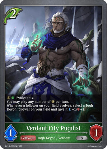 Verdant City Pugilist (P05EN) (Foil) (BP18-P05EN) [Neometropolis]