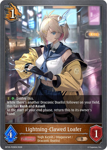 Lightning-Clawed Loafer (P29EN) (Foil) (BP18-P29EN) [Neometropolis]