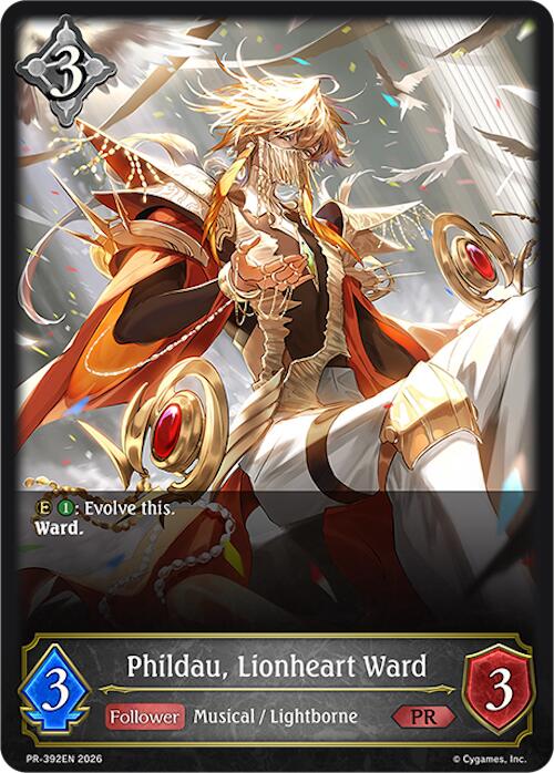 Phildau, Lionheart Ward (PR-392EN) [Promotional Cards]
