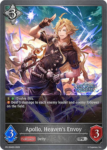 Apollo, Heaven's Envoy (PR-394EN) [Promotional Cards]