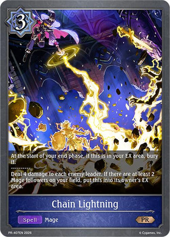 Chain Lightning (PR-407EN) (PR-407EN) [Promotional Cards]
