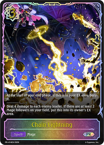 Chain Lightning (PR-414EN) (PR-414EN) [Promotional Cards]