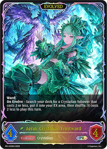 Aerin, Crystalian Frostward (Evolved) (PR-433EN) (PR-433EN) [Promotional Cards]