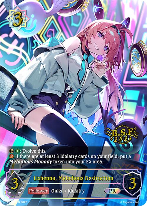 Lishenna, Melodious Destruction (PR-424EN) [Promotional Cards]