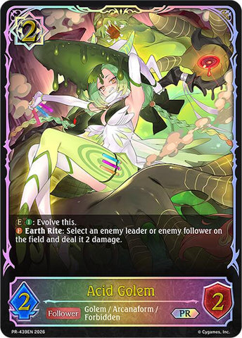 Acid Golem (PR-439EN) [Promotional Cards]