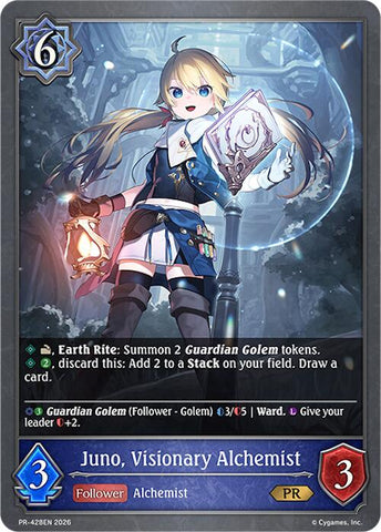 Juno, Visionary Alchemist (PR-428EN) (PR-428EN) [Promotional Cards]