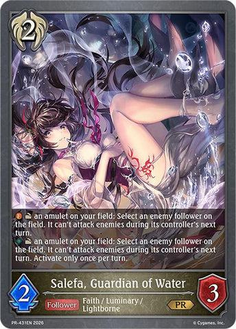 Salefa, Guardian of Water (PR-431EN) (PR-431EN) [Promotional Cards]