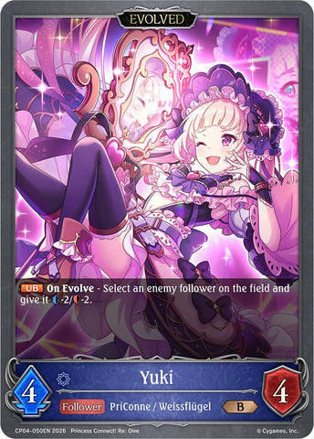 Yuki (Evolved) (CP04-050EN) [Princess Connect! Re: Dive]