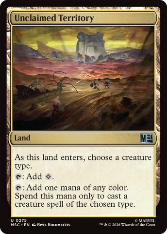 Unclaimed Territory [Marvel Super Heroes Commander]