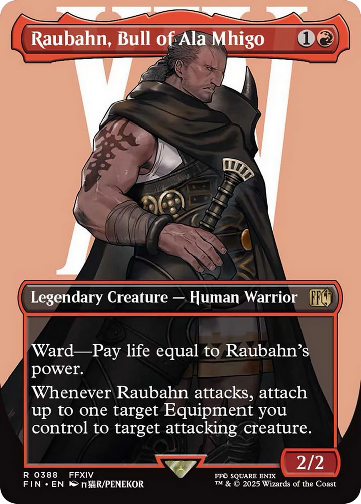 Raubahn, Bull of Ala Mhigo (Borderless) [FINAL FANTASY]