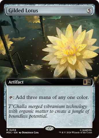 Gilded Lotus (Extended Art) [Marvel Super Heroes Commander]
