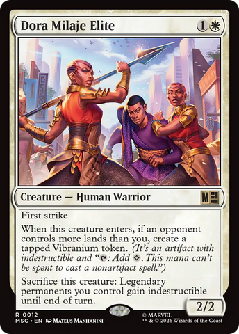 Dora Milaje Elite [Marvel Super Heroes Commander]