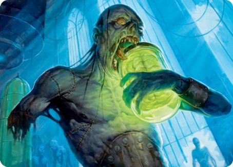 Larder Zombie Art Card [Innistrad: Midnight Hunt Art Series]