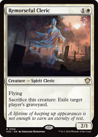 Remorseful Cleric [Secrets of Strixhaven Commander]