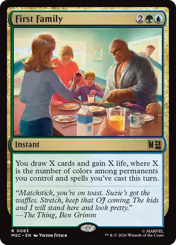 First Family [Marvel Super Heroes Commander]