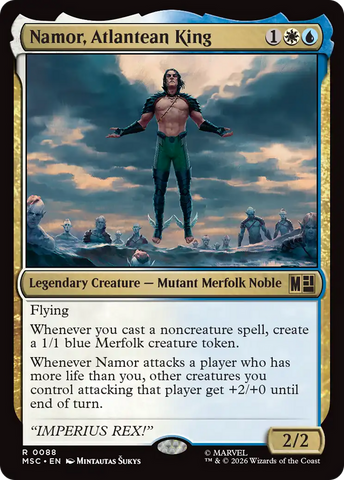 Namor, Atlantean King [Marvel Super Heroes Commander]